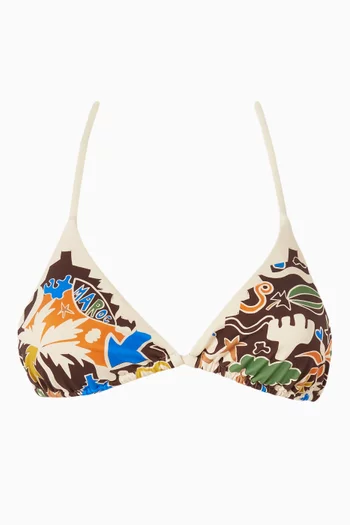 قطعة بيكيني علوية ماروك بتصميم مثلث