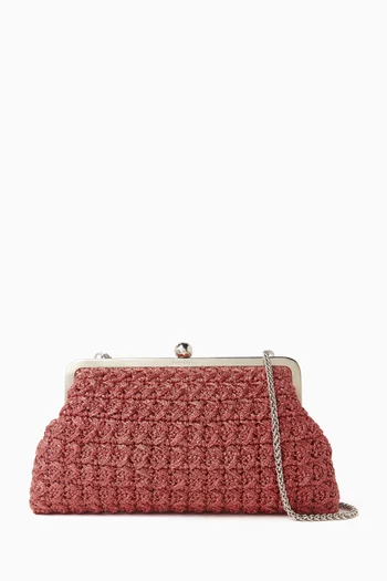 حقيبة إكليبس كلاسيكية كروشيه