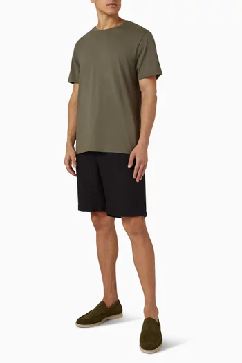 Crew Neck T-shirt in Pima Cotton