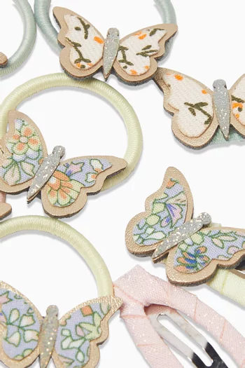 Floral Butterfly Hair Accessory Set