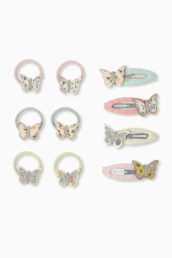 Floral Butterfly Hair Accessory Set