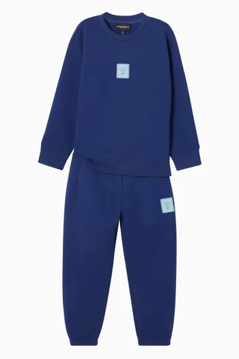 Embroidered Logo T-shirt in Cotton