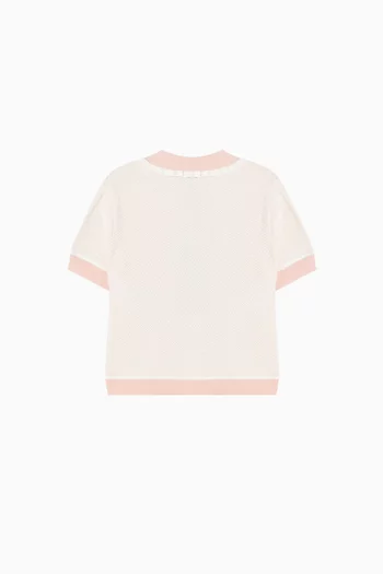 Polo Sweater in Knit