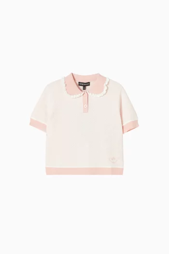 Polo Sweater in Knit