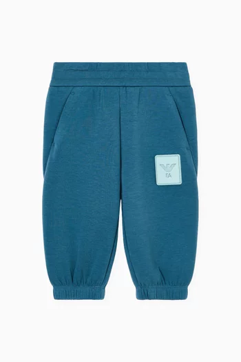 Logo-patch Sweatpants in Cotton-blend