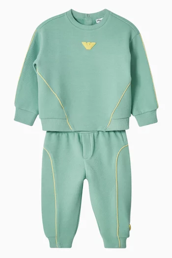 بنطال رياضي برقعة بشعار الماركة جيرسيه بيكيه