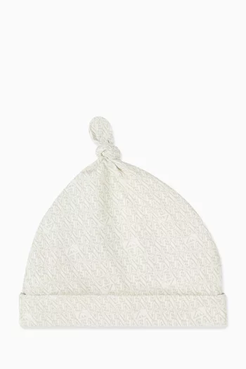 قبعة بيني بشعار النسر