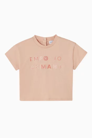 Logo T-shirt in Cotton