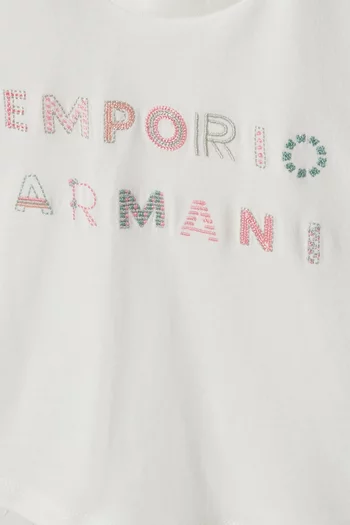 Logo T-shirt in Cotton