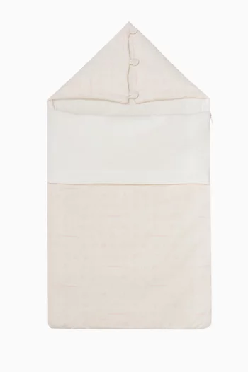 Logo Sleeping Bag in Cotton