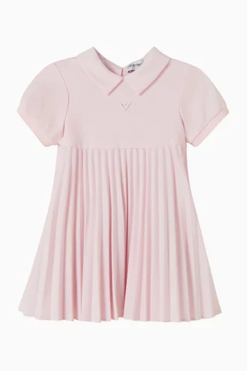 Pleated Dress in Jersey