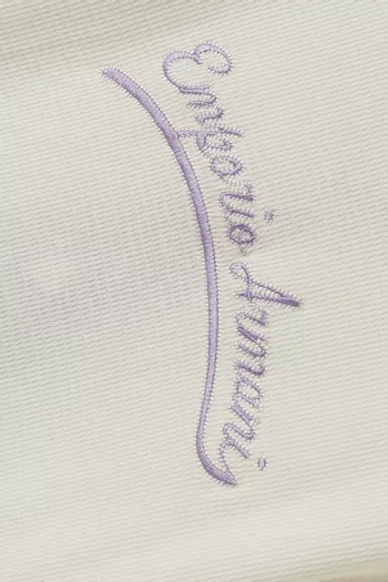 تي شيرت بشعار الماركة قطن