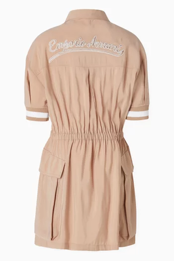 فستان بجيوب كارغو