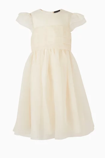 Flared Dress in Silk