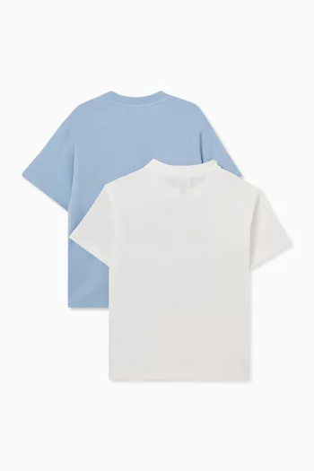 طقم تي شيرتات قطن، 2 قطع