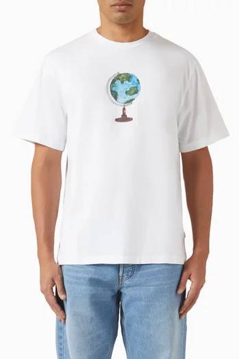 Globe T-shirt in Organic Cotton
