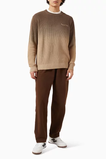 Wordmark Sweater in Cotton-knit