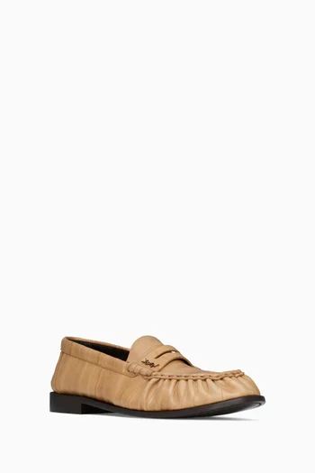 LE LOAFER Loafers in Eel Leather
