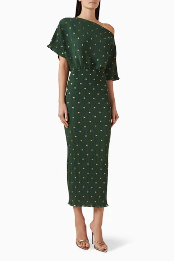 Tilly Polka-dot Maxi Dress