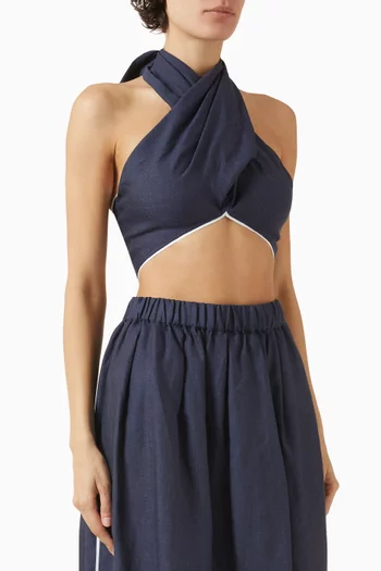 Queny Criss-cross Top