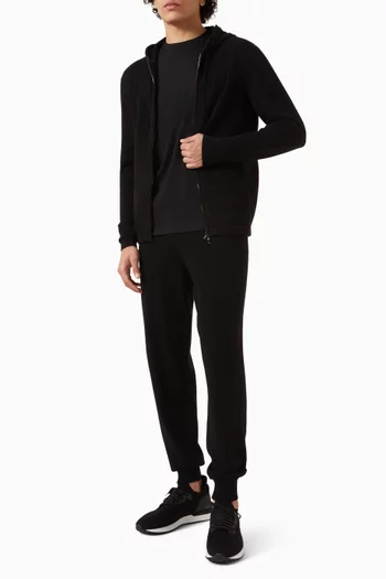 تي شيرت بفتحة رقبة مستديرة قطن حرير