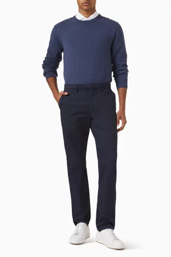 سترة بفتحة رقبة مستديرة كشمير