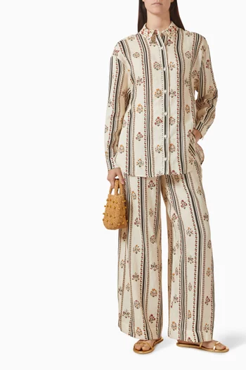 قميص سيسيليا انديس كتان