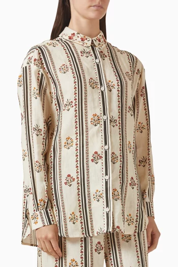 قميص سيسيليا انديس كتان