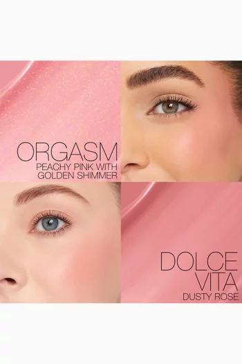 مجموعة أحمر خدود سائل نارس افتر جلو، قطعتان