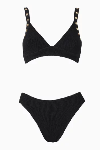 Tessa Eyelet Bikini in Original Crinkle™
