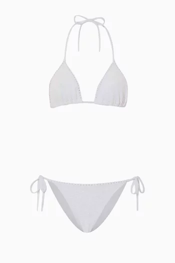 Gina Swarovski® Bikini Set in Crinkle™ Fabric