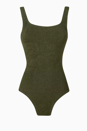 Square Neck Swimsuit in Original Crinkle™