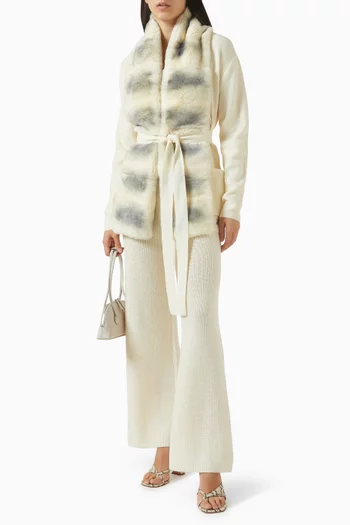 بنطال تنورة صوف وكشمير