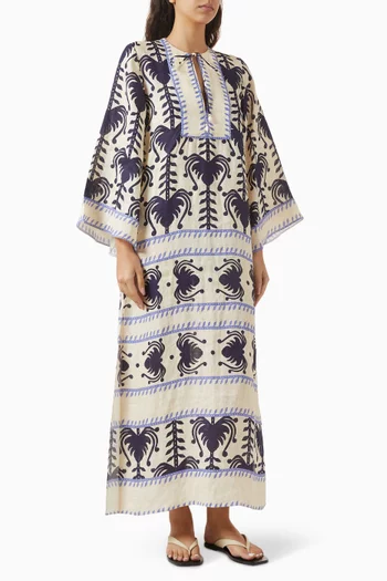 Wild Savannah Tunic Dress in Linen