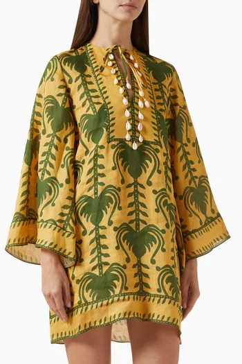 فستان وايلد سافانا بنمط تونيك كتان