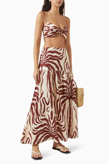 Bohemia Skirt in Linen