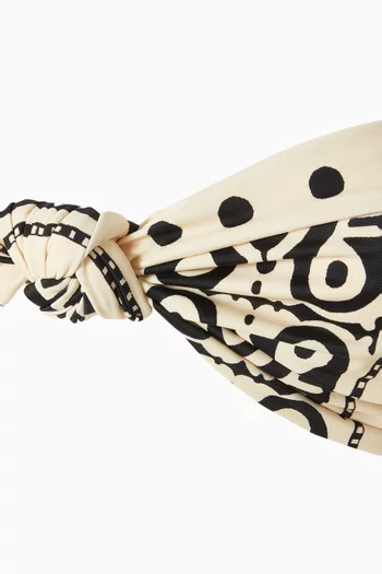 Bandana Marina Bikini Top in Lycra