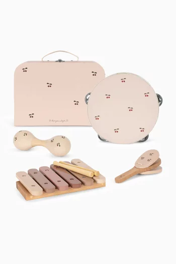 Glossy Cherry Music Set