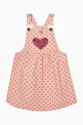 Nola Sequin-embellished Dress in Organic Cotton