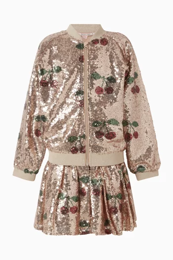 Starla Sequin-embellished Skirt