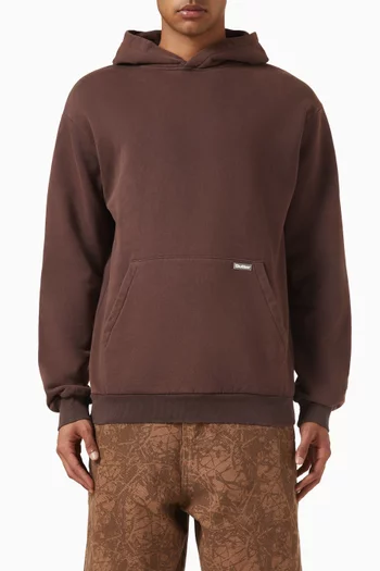 كنزة بغطاء رأس بيزك صوف قطني