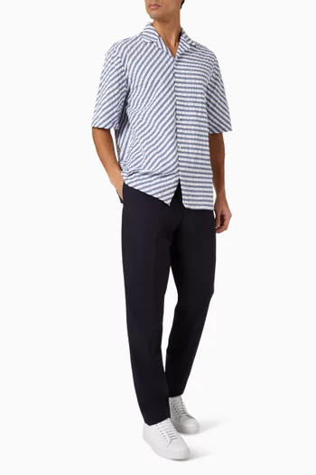 قميص إيرين قطن بارز الملمس