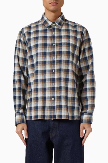 قميص يونس قطن وكتان