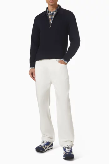 Vintage Straight-leg Jeans in Denim