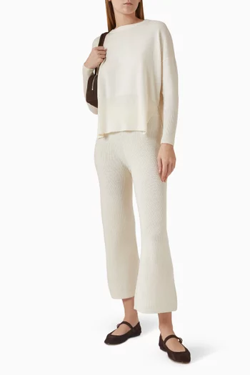 سترة بفتحة رقبة مستديرة نسيج سادة