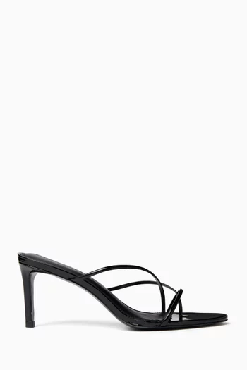 Carla 65 Mules in Patent Leather