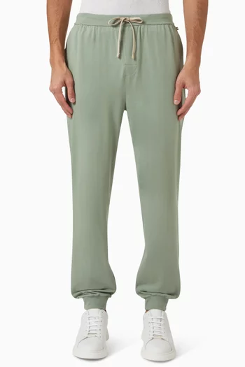 Track Pants in Stretch Cotton