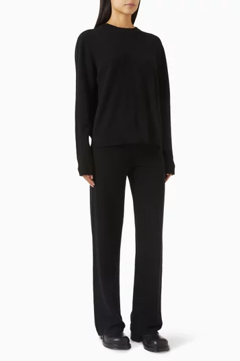 Sweater & Sweatpants Set in Cashmere