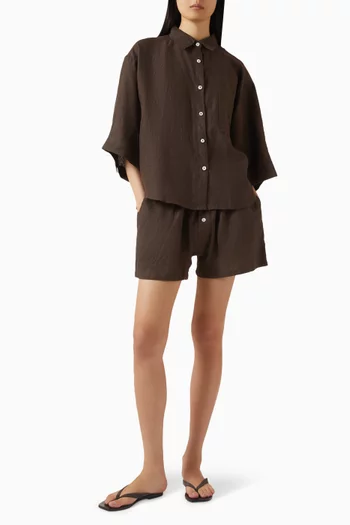 03 Co-ord Set in Linen