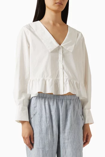 Sweep Shirt in Cotton